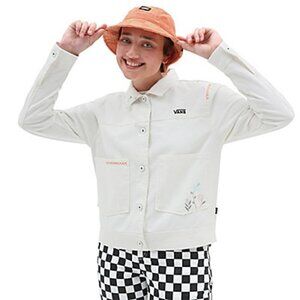 #20❤️ BRAND NEW WITH TAGS The Vans Book It Micro Ditsy Floral Jacket